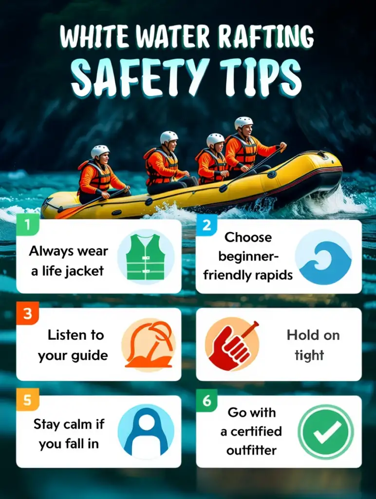 White Water Rafting Safety Tips